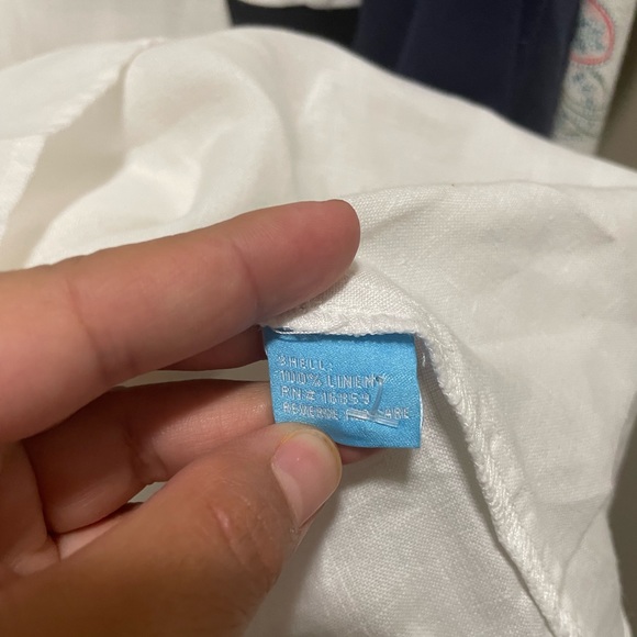 White dress/tunic 100% linen j.McLaughlin - Picture 4 of 6